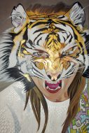 THE ANIMAL INSIDE ME, 2016, Acryl auf Leinwand / 120 x 180 cm